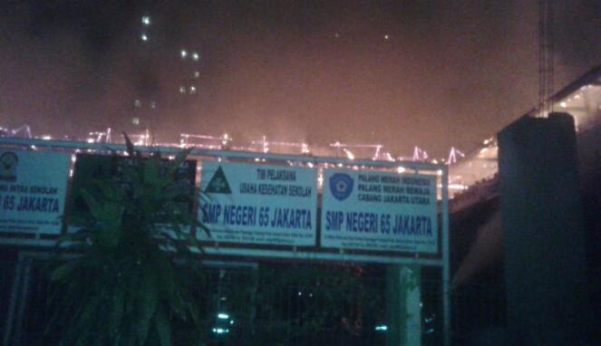 Si Jago Merah, Lalap Habis 3 Lantai SMPN 65 Jakut