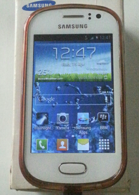 Samsung Galaxy Fame GT-S6810 White ada flash