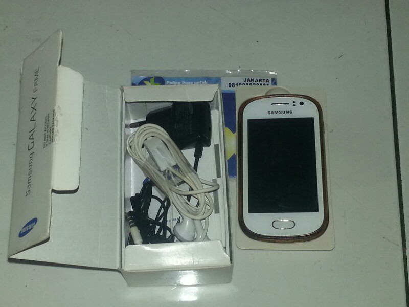 Samsung Galaxy Fame GT-S6810 White ada flash