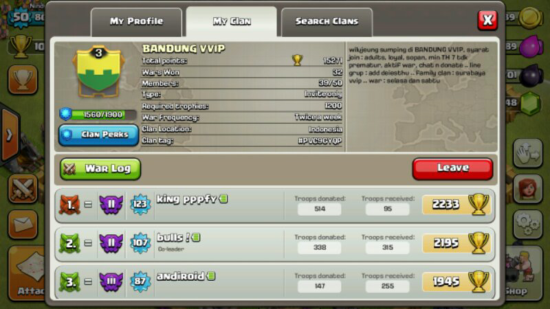 ada yang main coc? ajarin dong :D