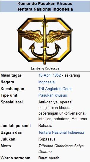 Mengenal Lebih Dekat Kopassus (Sejarah, Struktur, &amp; Nama Besarnya)