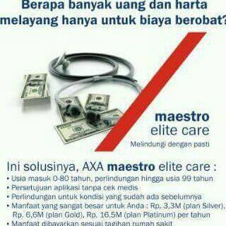 Asuransi Kesehatan murni tanpa embel-embel uang pertanggungan dan investasi