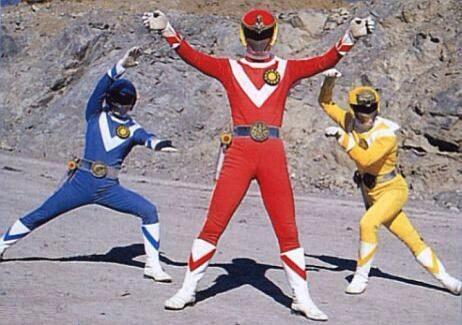 Pose Alay Power Ranger