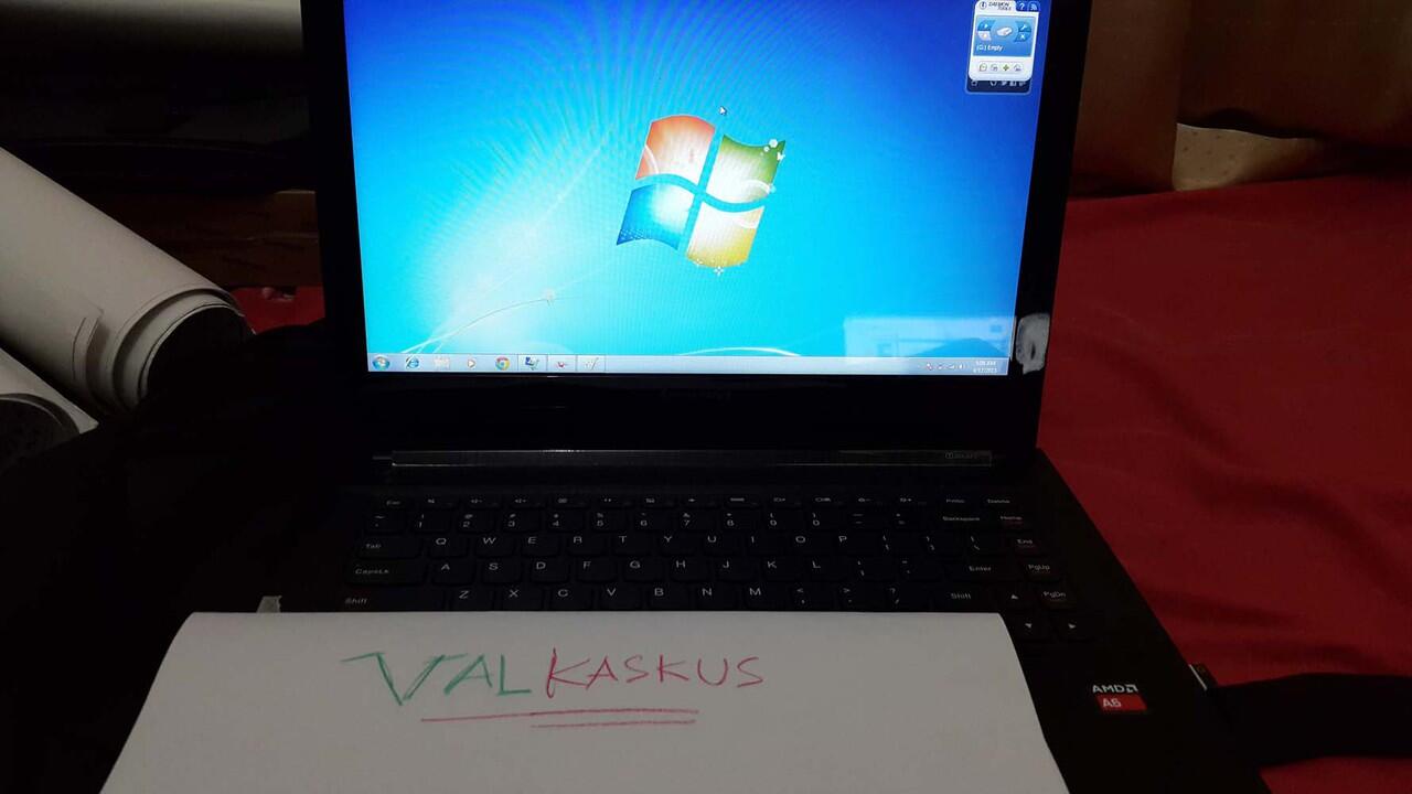 LAPTOP LENOVO MASALAH GRADASI WARNA MASUK!!!  KASKUS