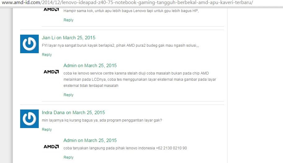 LAPTOP LENOVO MASALAH GRADASI WARNA MASUK!!!