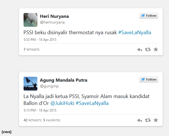 (Efek #SaveHajiLulung) Netizen Berguyon, #SaveLaNyalla Trending Topic 