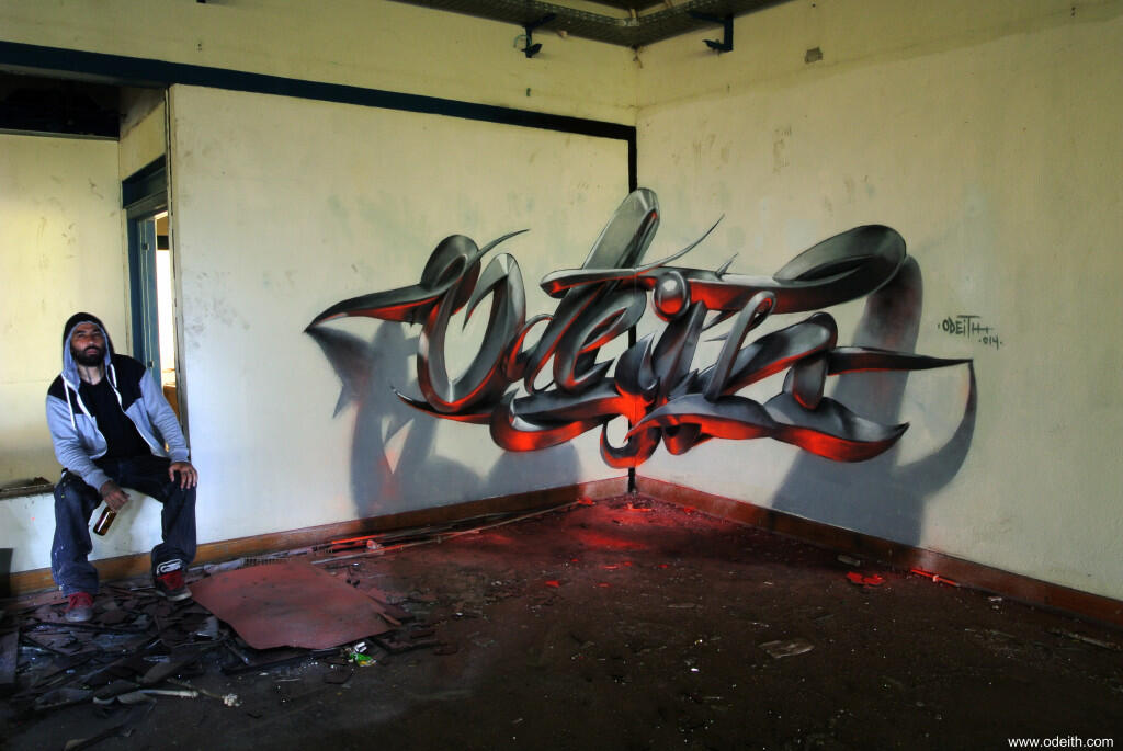 Ada yang bisa ngalahin grafiti dahsyat ini