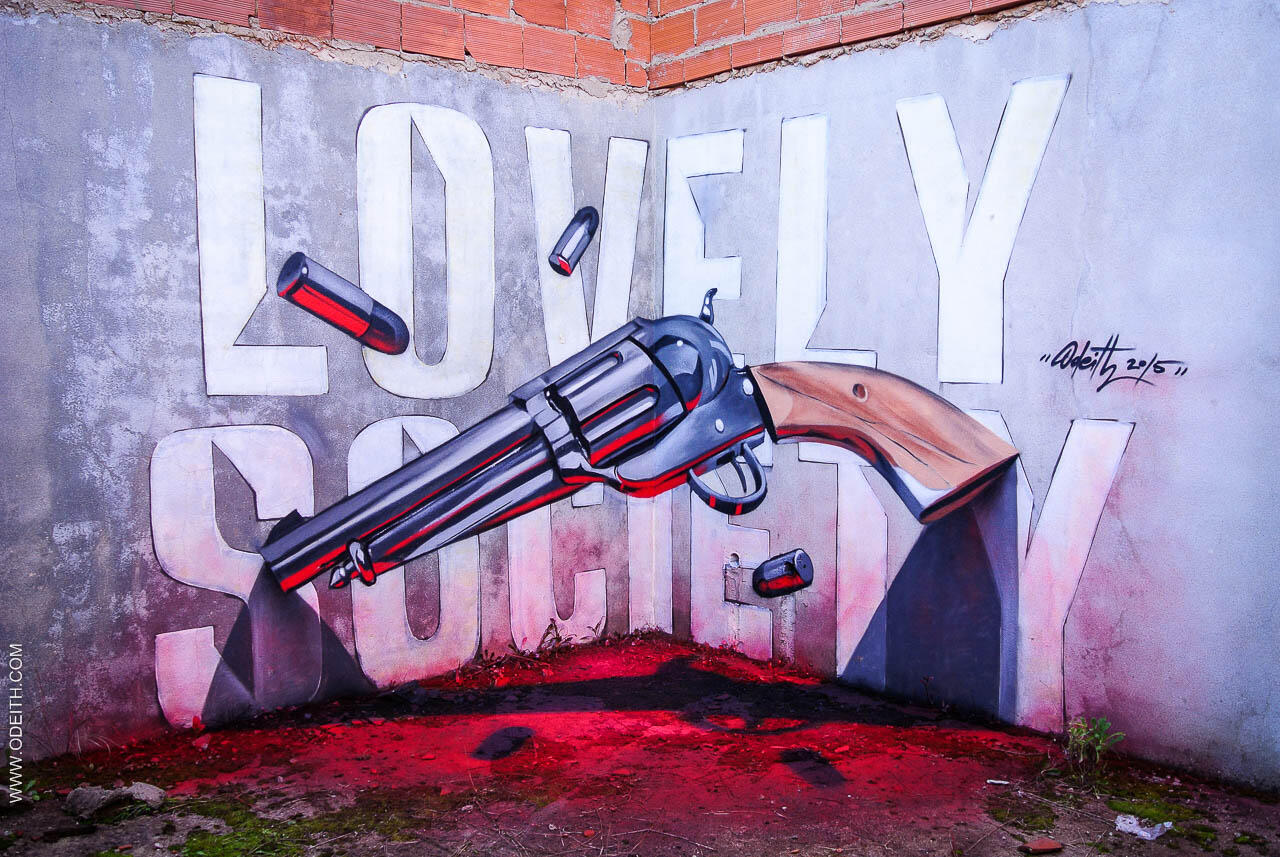 Ada yang bisa ngalahin grafiti dahsyat ini