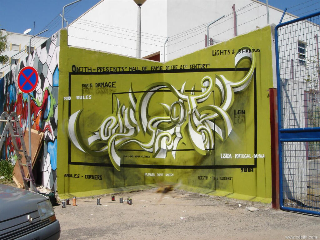 Ada yang bisa ngalahin grafiti dahsyat ini