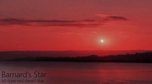 WOW!!! Inilah Pemandangan Sunset Jika Matahari Diganti Dengan Bintang Lain