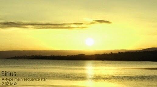 WOW!!! Inilah Pemandangan Sunset Jika Matahari Diganti Dengan Bintang Lain