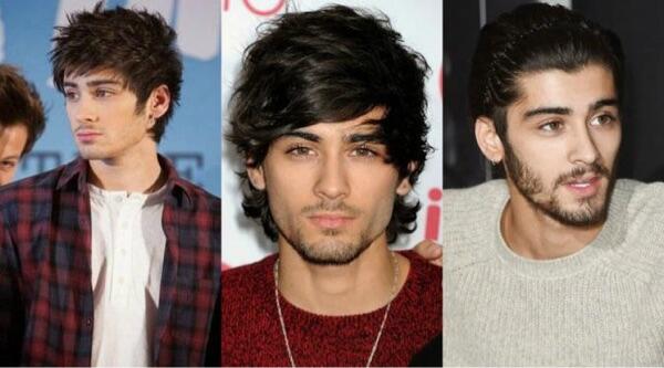 Gaya baru rambut Zayn Malik sekeluarnya dari One Direction