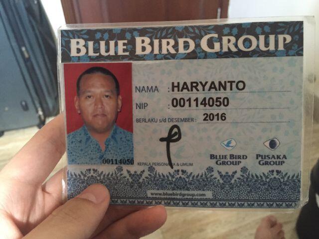 Di tabrak Blue Bird , 2 minggu tidak ada kepastian