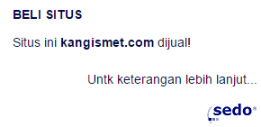 Blog kondang kang ismet dijual ?