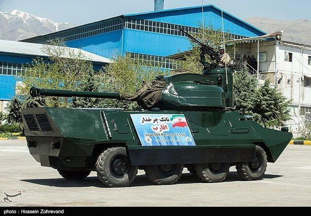 Iran Perkenalkan Aqareb 90mm Cannon 8x8 Armoured Vehicle