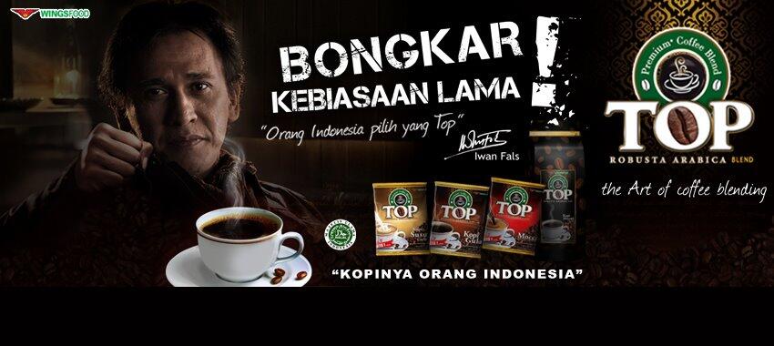 Macam-macam kopi instan (Nescafe, Kapal Api, Torabika, Top Coffee, dll)