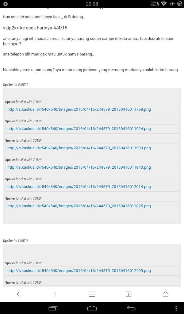 (ask) gambar di kaskus mobile cuman keluar link doang?