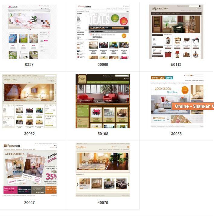 Jasa bikin toko online furniture