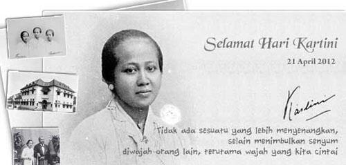 Setiap 21 April, Indonesia Memperingati Selamat Hari Kartini &#91;PICT&#93;