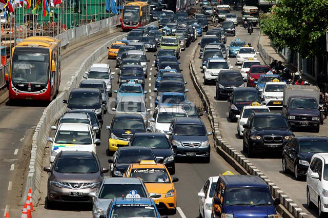Ada KAA, Kawasan Senayan Macet broh