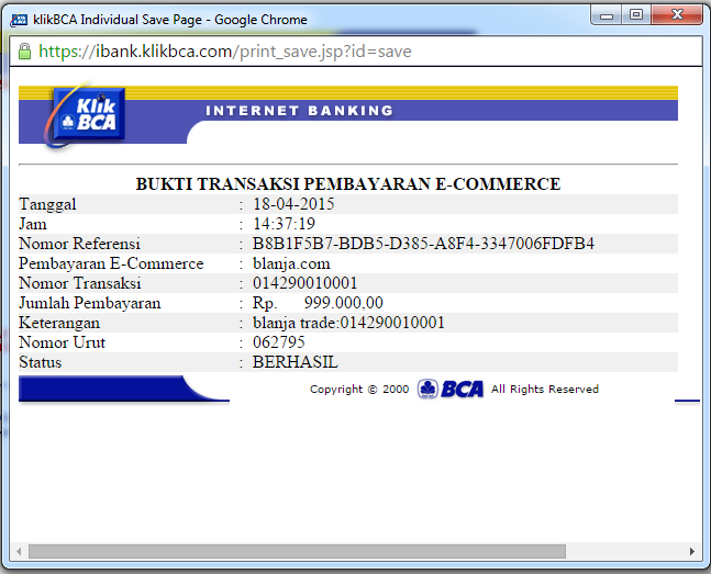 Kecewa dengan Blanja.com