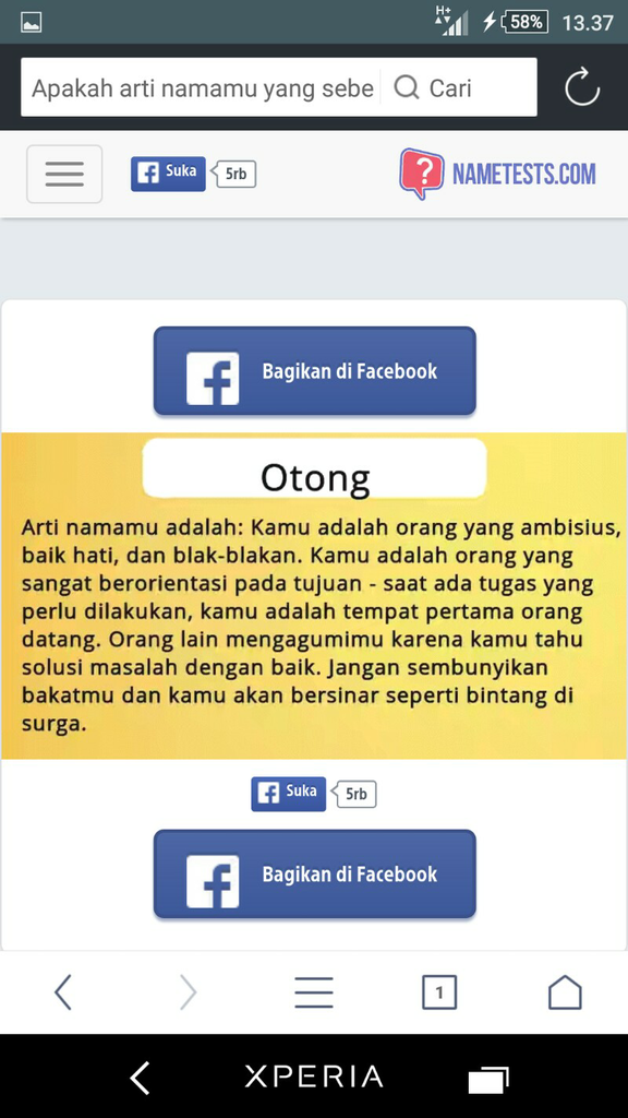 ternyata dibalik nama hatabomba menyimpan arti yang indah