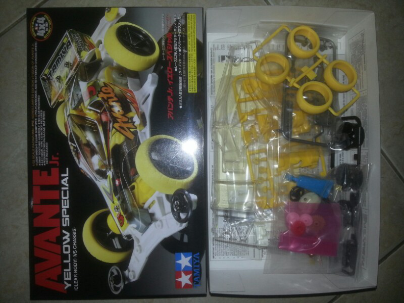 JUAL TAMIYA 95060 Avante Yellow Special