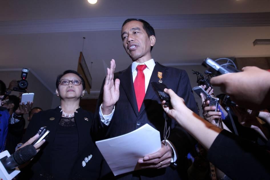 &#91;FOTO&#93; Jokowi di Konferensi Asia Afrika