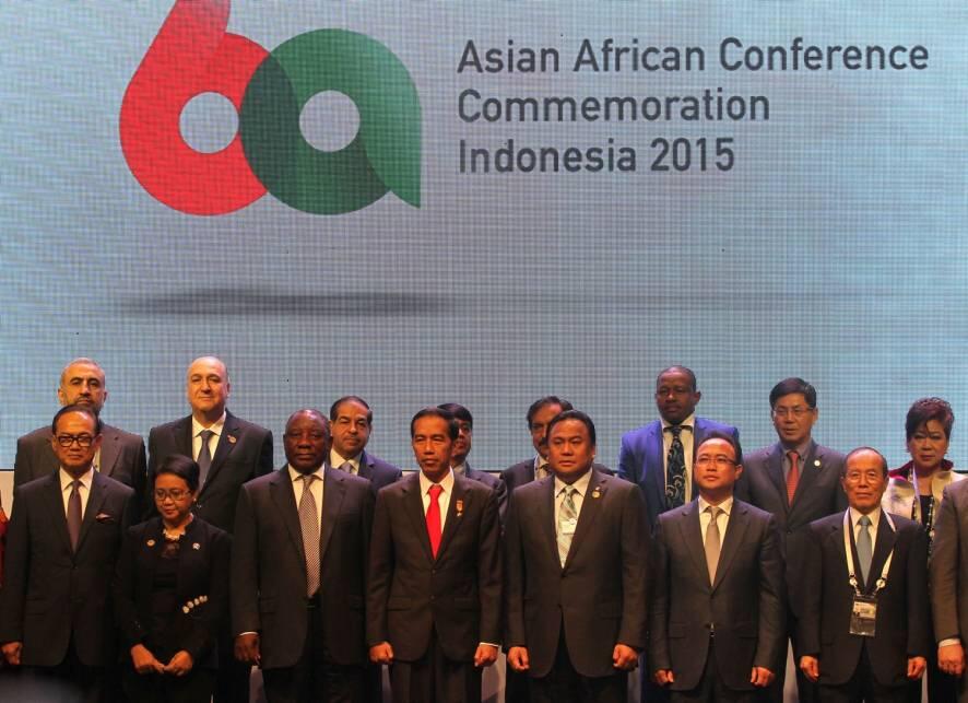 &#91;FOTO&#93; Jokowi di Konferensi Asia Afrika