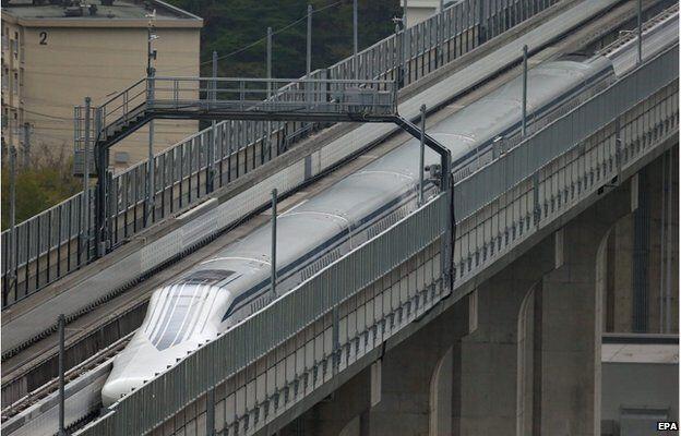 Wow! Rekor Baru Kereta Magnetik Jepang Dengan Kecepatan 603 Km Per jam