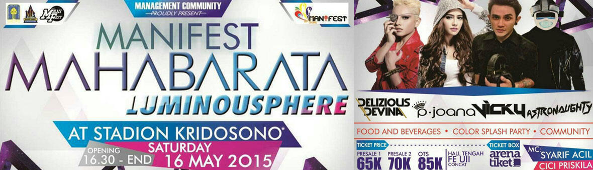 &#91;Event&#93; Manifest Mahabarata 2015 Color Splash Party 16 Mei