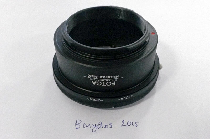 FOTGA Adapter Nikon AI AF-S G Mount Lens to Sony E Mount Camera
