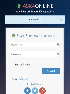 &#91;SHARE&#93; Administrasi System Kepegawaian (ASKA) berbasis web