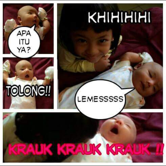 Anak Gw Makan adiknya