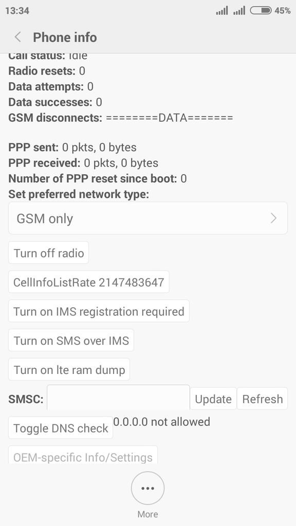 sim 2 XIAOMI 2s gak support H+/LTE