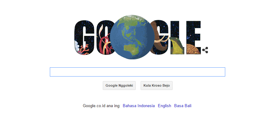 Google menyemarakan &quot;Hari Bumi 2015&quot; dengan Kuis Hari Bumi