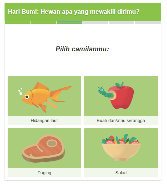Google menyemarakan &quot;Hari Bumi 2015&quot; dengan Kuis Hari Bumi