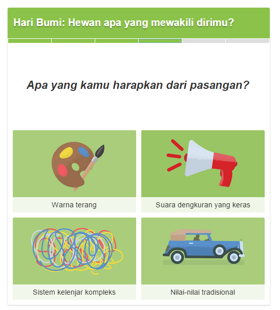 Google menyemarakan &quot;Hari Bumi 2015&quot; dengan Kuis Hari Bumi