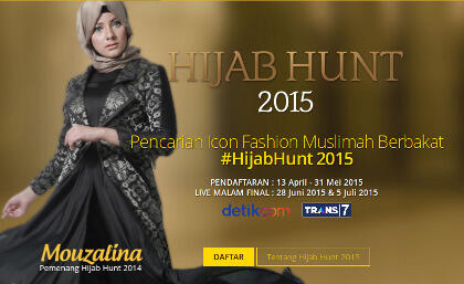 Dibuka Sepekan, Pendaftaran Hijab Hunt 2015 Diserbu 800 Hijabers