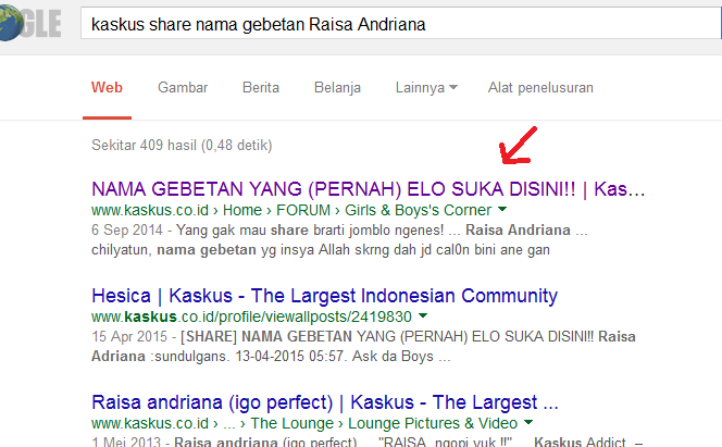 Agan Bisa Tau Siapa Kaskuser Yang Suka/ Ngegebet Agan Dimari