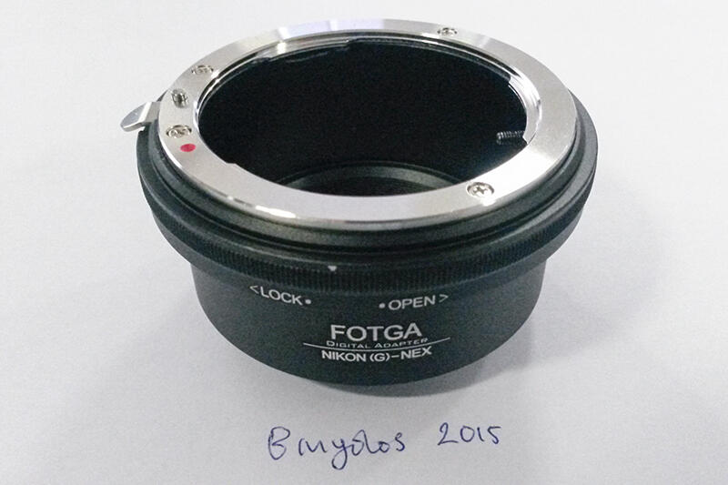 FOTGA Adapter Nikon AI AF-S G Mount Lens to Sony E Mount Camera