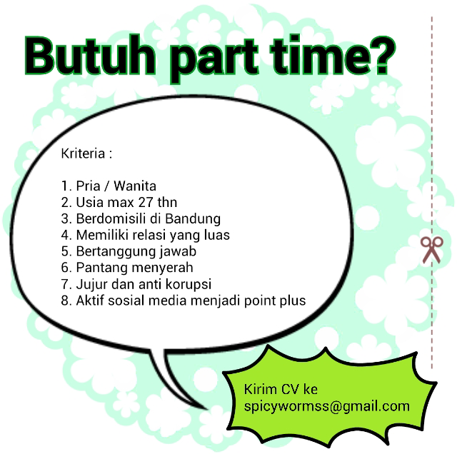 kerja part time online untuk pelajar