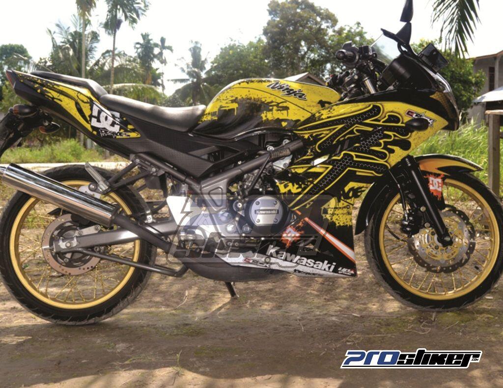 Jual Jual Decal Striping Ninja 150 RR NEW Modifikasi Full Body