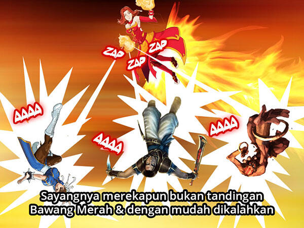 Legenda Bawang Merah dan Bawang Putih (Demen DotA Masuk - Komik Sotosop)