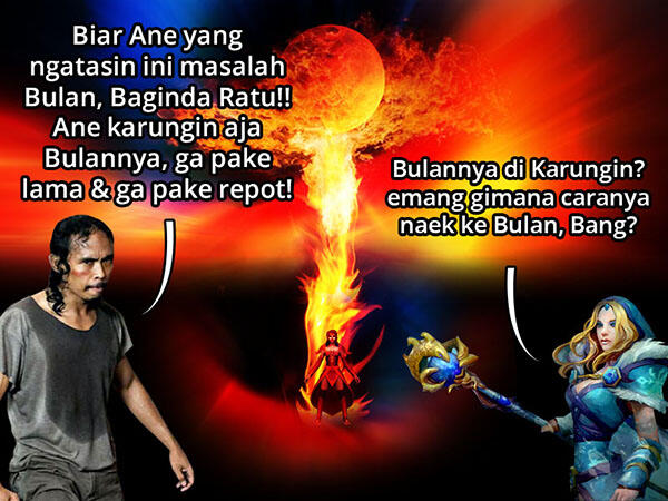 Legenda Bawang Merah dan Bawang Putih (Demen DotA Masuk - Komik Sotosop)