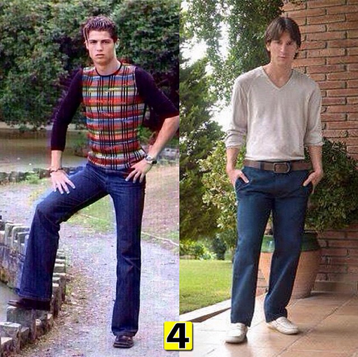 Foto ABG Leo Messi & Cristiano Ronaldo