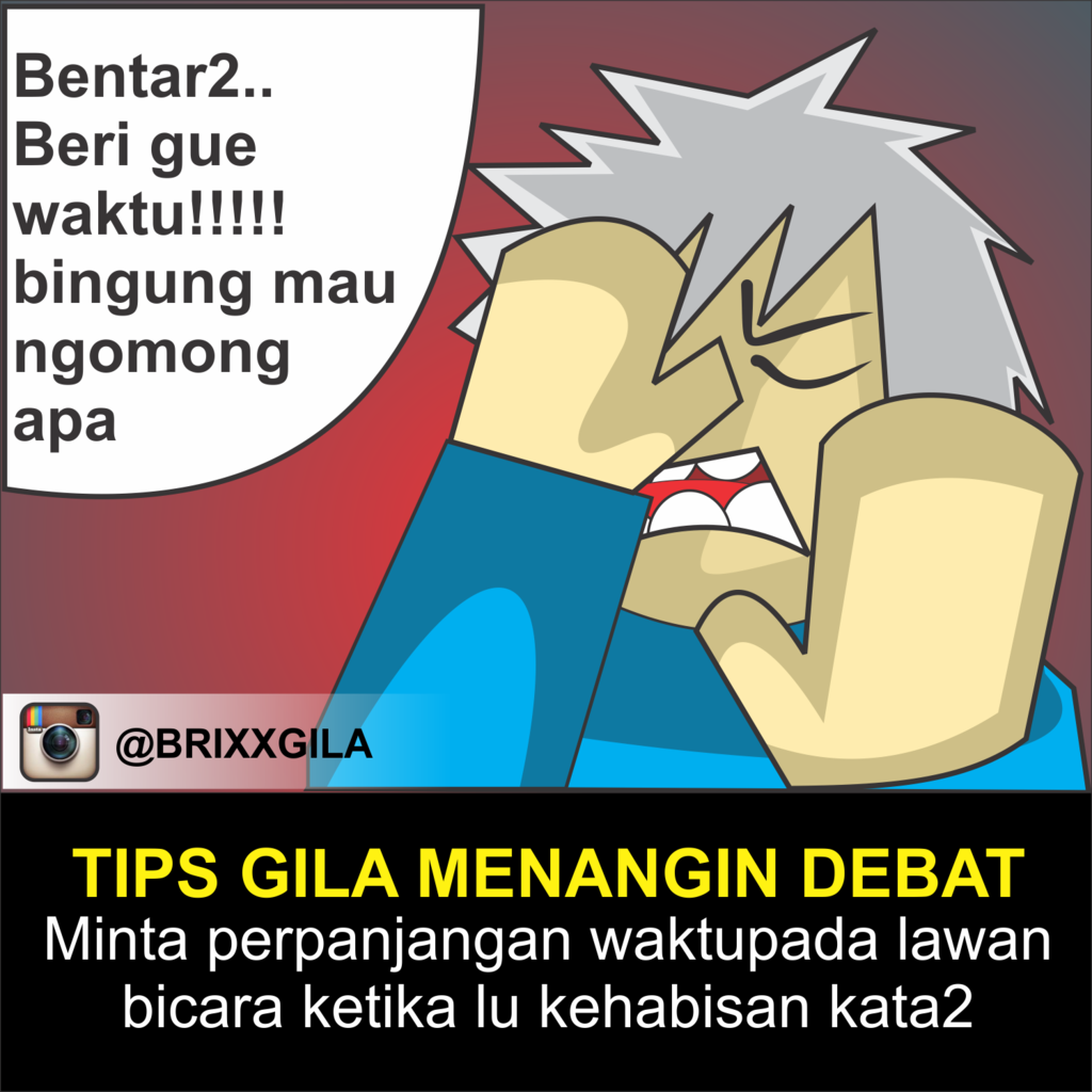 TIPS GILA MENANGIN DEBAT