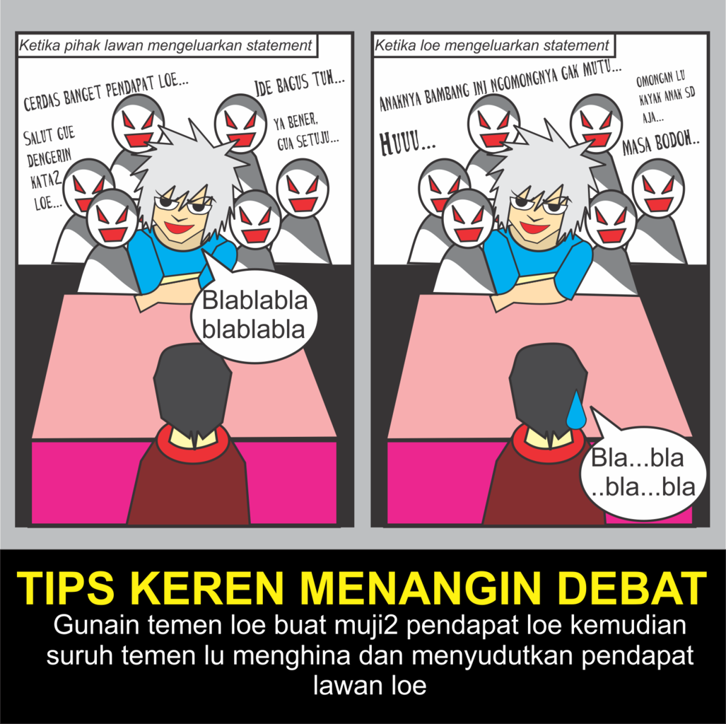 TIPS GILA MENANGIN DEBAT