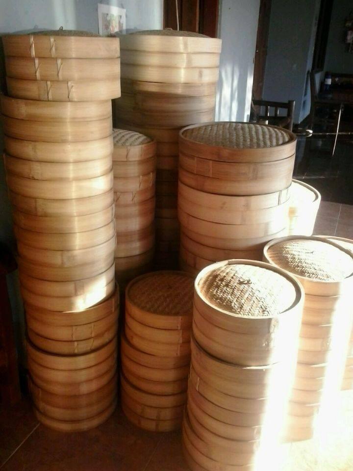 Kukusan Bambu Premium (klakat bambu coklat)