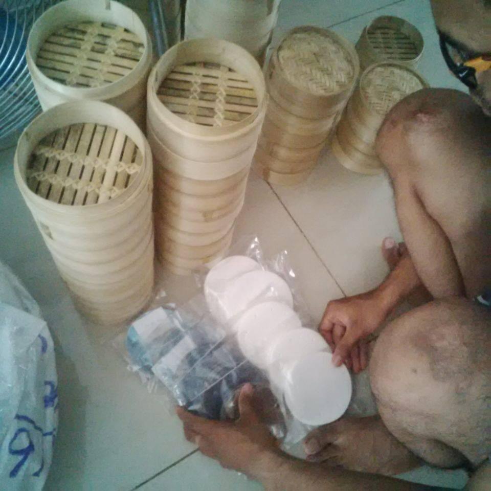 Kukusan Bambu Premium (klakat bambu coklat)